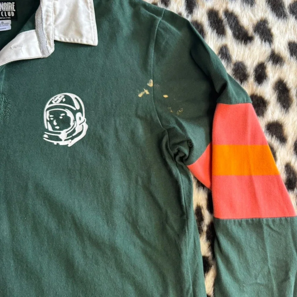 Rare Billionaire Boys Club rugby top with the iconic astronaut logo.